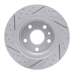 Buick Encore Brake Rotor (1) - Rear Right - DFC - Drilled & Slotted Geoperformance - `11-`22 Buick Encore Brake Rotor (1) - Rear Right - DFC - Drilled & Slotted Geoperformance - `11-`22
