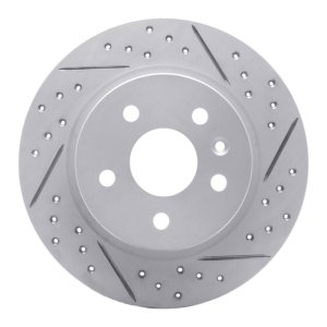 Buick Encore Brake Rotor (1) - Rear Right - DFC - Drilled & Slotted Geoperformance - `11-`22
