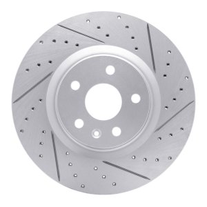 Buick Regal Brake Rotor (1) - Front Right - DFC - Geoperformance Rotor - Drilled & Slotted - `13-`19