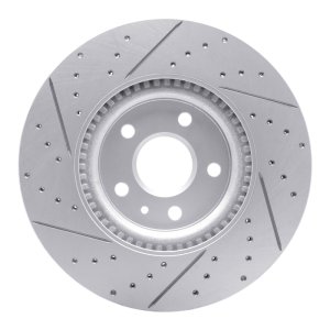 Buick Regal Brake Rotor (1) - Front Right - DFC - Geoperformance Rotor - Drilled & Slotted - `13-`19