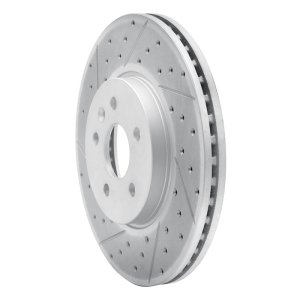 Buick Encore Brake Rotor (1) - Front Left - DFC - Drilled & Slotted Geoperformance - `13-`22