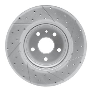 Buick Encore Brake Rotor (1) - Front Left - DFC - Drilled & Slotted Geoperformance - `13-`22