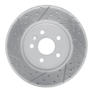 Buick Encore Brake Rotor (1) - Front Left - DFC - Drilled & Slotted Geoperformance - `13-`22