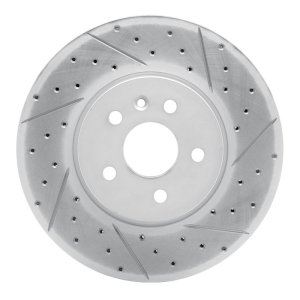 Buick Encore Brake Rotor (1) - Front Right - DFC - Drilled & Slotted Geoperformance - `13-`22