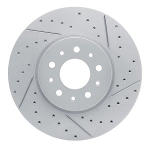 Buick Regal TourX Brake Rotor (1) - Front Right - DFC - Geoperf - Drilled & Slotted - `16-`21