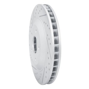 Cadillac XLR Brake Rotor (1) - Front - DFC - Drilled & Slotted Geoperformance - `97-`09