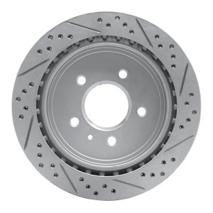 Cadillac CTS Brake Rotor (1) - Rear Left - DFC - Drilled & Slotted Geoperformance - `03-`11 Cadillac CTS Brake Rotor (1) - Rear Left - DFC - Drilled & Slotted Geoperformance - `03-`11