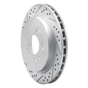 Cadillac CTS Brake Rotor (1) - Rear Left - DFC - Drilled & Slotted Geoperformance - `03-`11 Cadillac CTS Brake Rotor (1) - Rear Left - DFC - Drilled & Slotted Geoperformance - `03-`11