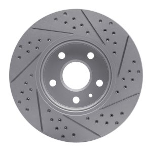 Cadillac CTS Brake Rotor (1) - Front Left - DFC - Drilled & Slotted Geoperformance - `08-`14 Cadillac CTS Brake Rotor (1) - Front Left - DFC - Drilled & Slotted Geoperformance - `08-`14