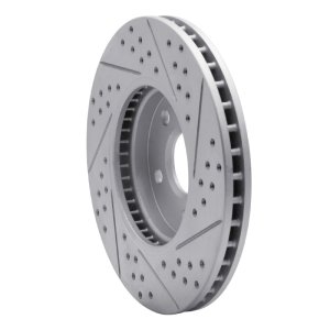 Cadillac CTS Brake Rotor (1) - Front Left - DFC - Drilled & Slotted Geoperformance - `08-`14 Cadillac CTS Brake Rotor (1) - Front Left - DFC - Drilled & Slotted Geoperformance - `08-`14