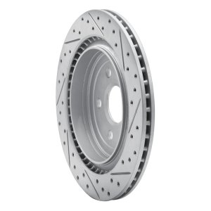 Cadillac CTS Brake Rotor (1) - Rear Left - DFC - Drilled & Slotted - `08-`14 Cadillac CTS Brake Rotor (1) - Rear Left - DFC - Drilled & Slotted - `08-`14