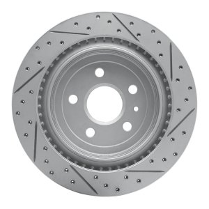 Cadillac CTS Brake Rotor (1) - Rear Left - DFC - Drilled & Slotted - `08-`14 Cadillac CTS Brake Rotor (1) - Rear Left - DFC - Drilled & Slotted - `08-`14