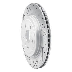 Cadillac CTS Brake Rotor (1) - Rear Left - DFC - Drilled & Slotted - `08-`14 Cadillac CTS Brake Rotor (1) - Rear Left - DFC - Drilled & Slotted - `08-`14