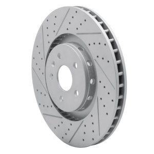 Cadillac CTS Brake Rotor (1) - Front Left - DFC - Geoperformance Drilled & Slotted - `09-`15 Cadillac CTS Brake Rotor (1) - Front Left - DFC - Geoperformance Drilled & Slotted - `09-`15