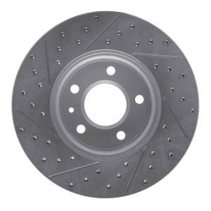 Cadillac CT4 Brake Rotor (1) - Front Right - DFC - Geoperformance Drilled and Slotted - `13-`25 Cadillac CT4 Brake Rotor (1) - Front Right - DFC - Geoperformance Drilled and Slotted - `13-`25