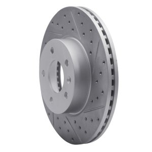 Cadillac CT4 Brake Rotor (1) - Front Right - DFC - Geoperformance Drilled and Slotted - `13-`25 Cadillac CT4 Brake Rotor (1) - Front Right - DFC - Geoperformance Drilled and Slotted - `13-`25