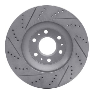 Cadillac Srx Brake Rotor (1) - Front Right - DFC - Drilled & Slotted Geoperformance Rotor - `04-`09 Cadillac Srx Brake Rotor (1) - Front Right - DFC - Drilled & Slotted Geoperformance Rotor - `04-`09