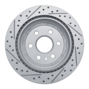 Cadillac Srx Brake Rotor (1) - Rear Right - DFC - Geoperformance Rotors - Drilled & Slotted - `10-`16 Cadillac Srx Brake Rotor (1) - Rear Right - DFC - Geoperformance Rotors - Drilled & Slotted - `10-`16