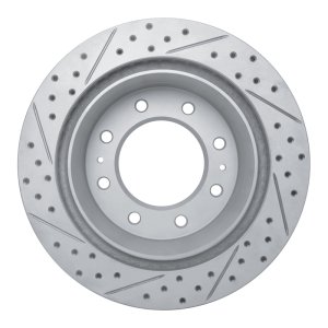 Buick Envision Brake Rotor (1) - Front Right - DFC - Drilled & Slotted Geoperformance - `19-`25