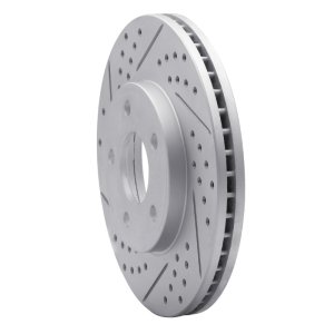 Chevrolet HHR Brake Rotor (1) - Front Left - DFC - Drilled & Slotted Geoperformance - `06-`11