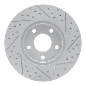 Chevrolet Cobalt Brake Rotor (1) - Front Left - DFC - Geoperformance Rotor - Drilled and Slotted - `07-`10