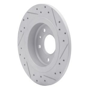 Buick Verano Brake Rotor (1) - Rear Left - DFC - Drilled & Slotted Geoperformance - `11-`19