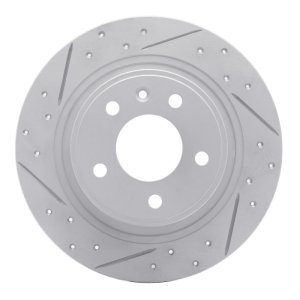 Buick Verano Brake Rotor (1) - Rear Left - DFC - Drilled & Slotted Geoperformance - `11-`19