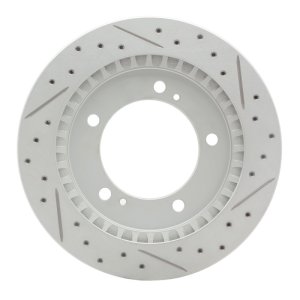 Chevrolet Tracker Brake Rotor (1) - Front Right - DFC - Drilled & Slotted Geoperformance - `99-`04