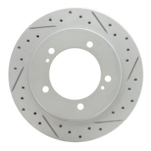 Chevrolet Tracker Brake Rotor (1) - Front Right - DFC - Drilled & Slotted Geoperformance - `99-`04