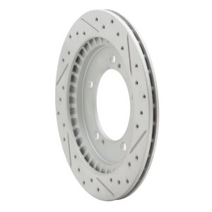 Chevrolet Tracker Brake Rotor (1) - Front Right - DFC - Drilled & Slotted Geoperformance - `99-`04