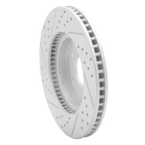 Chevrolet Equinox Brake Rotor (1) - Front Right - DFC - Drilled & Slotted Geoperformance - `02-`07