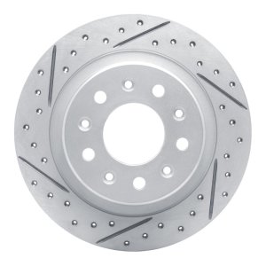 Buick Envista Brake Rotor (1) - Rear Left - DFC - Drilled & Slotted Geoperformance - `16-`25