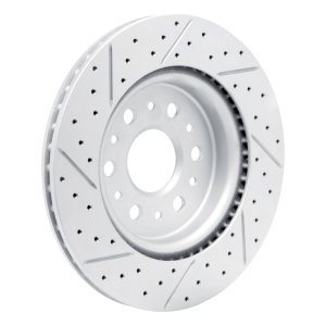 Buick Enclave Brake Rotor (1) - Rear Left - DFC - Drilled & Slotted Geoperformance - `17-`26