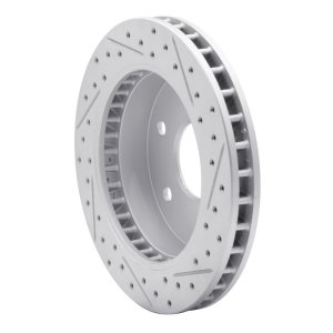 Cadillac Escalade Brake Rotor (1) - Front Left - DFC - Geoperformance Rotors - Drilled & Slotted - `88-`00