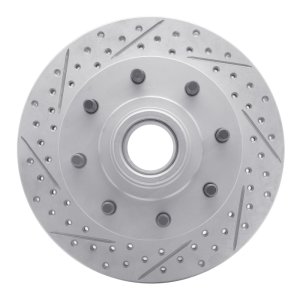 Chevrolet C1500 Suburban Brake Rotor (1) - Front Left - DFC - Drilled & Slotted Geoperformance Rotor - `92-`02