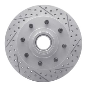 Chevrolet Suburban 1500 Brake Rotor (1) - Front Right - DFC - Geoperformance Rotor - Drilled and Slotted - `92-`02