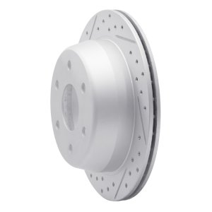 Chevrolet Tahoe Brake Rotor (1) - Rear Left - DFC - Drilled & Slotted Geoperformance - `99-`07 Chevrolet Tahoe Brake Rotor (1) - Rear Left - DFC - Drilled & Slotted Geoperformance - `99-`07