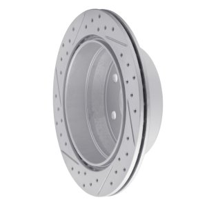 Chevrolet Silverado 1500 Brake Rotor (1) - Rear Right - DFC - Geoperformance Drilled & Slotted - `99-`07