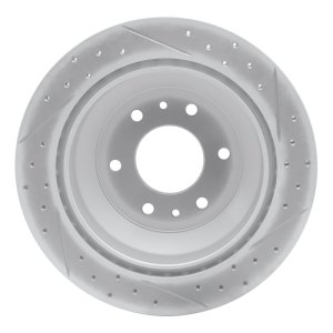 Buick Rainier Brake Rotor (1) - Rear Left - DFC - Drilled & Slotted Geoperformance - `02-`09 Buick Rainier Brake Rotor (1) - Rear Left - DFC - Drilled & Slotted Geoperformance - `02-`09