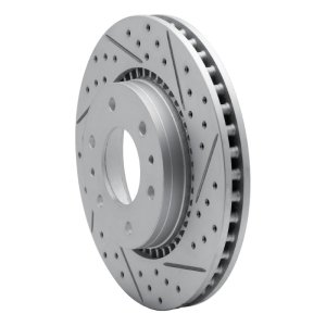 Buick Rainier Brake Rotor (1) - Front Right - DFC - Drilled & Slotted Geoperformance - `06-`09