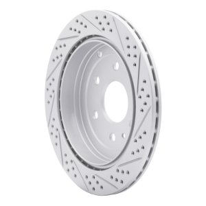 Buick Enclave Brake Rotor (1) - Rear Left - DFC - Geoperformance Drilled & Slotted - `07-`17