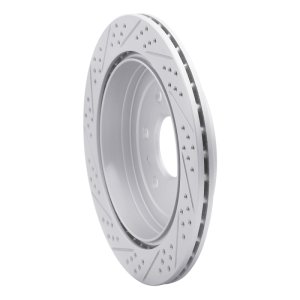 Buick Enclave Brake Rotor (1) - Rear Right - DFC - Drill & Slot Geoperformance - `07-`17