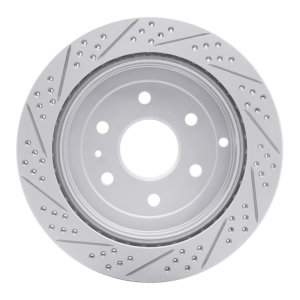 Buick Enclave Brake Rotor (1) - Rear Right - DFC - Drill & Slot Geoperformance - `07-`17