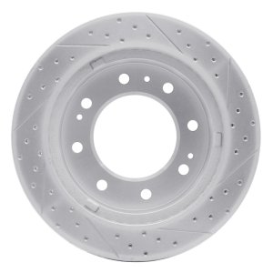 Chevrolet Silverado 2500 HD Brake Rotor (1) - Front Left - DFC - Drill & Slot Geoperformance - `11-`25