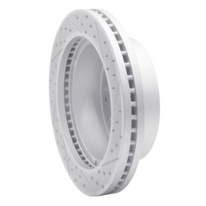 Chevrolet Silverado 2500 HD Brake Rotor (1) - Front Left - DFC - Drill & Slot Geoperformance - `11-`25