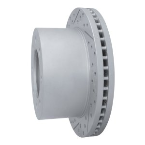 Chevrolet Silverado 3500 HD Brake Rotor (1) - Rear Left - DFC - Geoperformance Drilled & Slotted - `11-`19