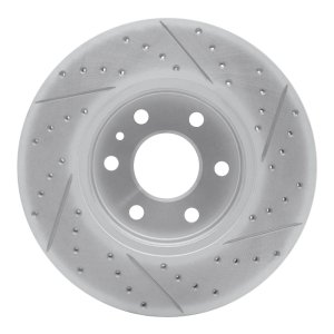 Chevrolet Colorado Brake Rotor (1) - Front Left - DFC - Drilled & Slotted Geoperformance - `15-`20