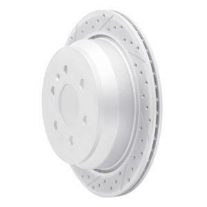 Chevrolet Colorado Brake Rotor (1) - Rear Left - DFC - Geoperformance Rotors - Drilled & Slotted - `15-`20