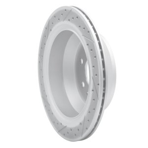 Chevrolet Colorado Brake Rotor (1) - Rear Right - DFC - Drilled & Slotted Geoperformance - `15-`20