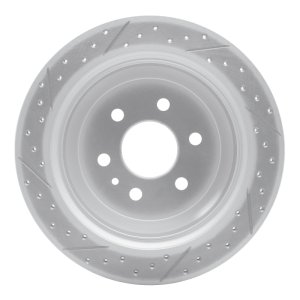 Chevrolet Colorado Brake Rotor (1) - Rear Right - DFC - Drilled & Slotted Geoperformance - `15-`20